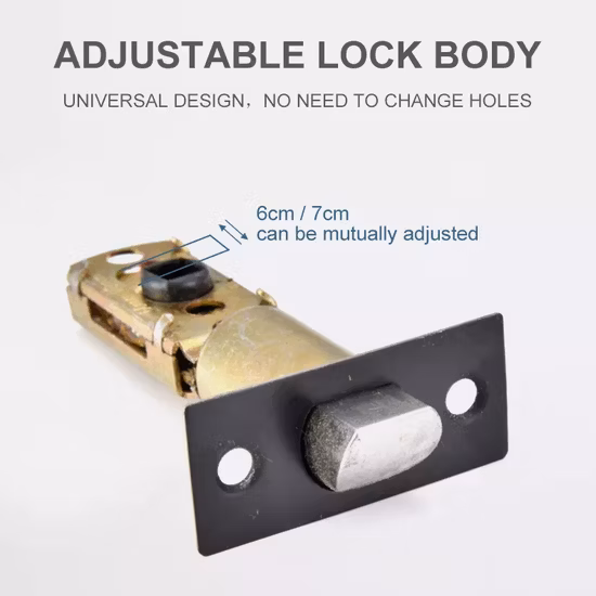 Aluminium Modern Commercial Stainless Steel Glass Interior Lever Luxury Furniture Pull Safe Mortise Plastic Door Knob Lock Handle
