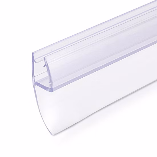 Transparent PVC Magnetic Waterproof Seal Strip Shower Door Seal Strip Gasket